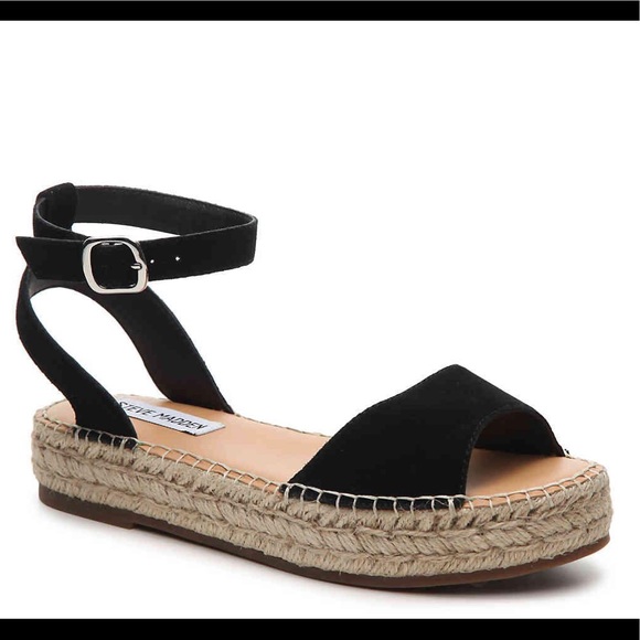 steve madden espadrille platform sandals